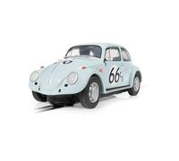 Scalextric Blue C4498 Volkswagen Beetle 66 Slot-Cars (Importación USA)