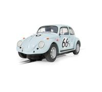 Scalextric Blue C4498 Volkswagen Beetle 66 Slot-Cars (Importación USA)