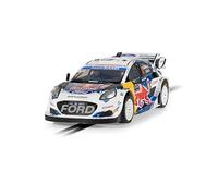Scalextric C4569 Ford, Puma Rally1, Monte Carlo 2024, Fourmaux/Coria - Coche de Juguete para Uso con Pistas de Carreras y Set - Ideas de Regalo para niños y Adultos, Accesorios Scalextric
