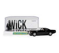 SCALEXTRIC 1/32 RANURA JOHN WICK CAPÍTULO 4 PLYMOUTH BARRACUDA MODELO ESTÁTICO