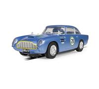 Scalextric C4599 Aston Martin DB5 - Azul y Amarillo - Carreras históricas GT, Coche de Ranura de Juguete para Uso con Pistas de Carreras y Set - Ideas de Regalo para niños y Adultos, Accesorios