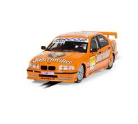 Scalextric C4624 BMW E36 320i - STW 1996 - Jagermeister | Coche de ranura de juguete para uso con pistas de carreras y juego, ideas de regalo para niños y adultos