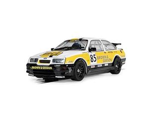 Scalextric C4628 Ford Sierra RS500 - YTCC Dan Brown 2024 Cars - Coches de Carreras de Turismo de Slot Car Racing