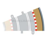 SCALEXTRIC C8239 Borde Exterior 22.5° Radio 2 (4)