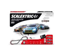 SCALEXTRIC - Circuito Advance - Pista de Carreras Completa - 2 Coches Incluidos - Escala 1:32 (Circuito Advance Pole Position)