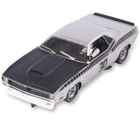 SCALEXTRIC - Coche de Carreras Advance - Coche Slot Escala 1:32 (Cuda-Silver)