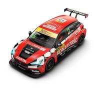 Scalextric - Coche de carreras ORIGINAL - Coche Slot escala 1:32 (Cupra León Competición - Monlau)