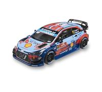 SCALEXTRIC - Coche de Carreras Original - Coche Slot Escala 1:32 (Hyundai i-20 WRC - Loeb Türkiye)