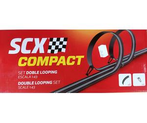SCALEXTRIC COMPCT 1/43 DOBLE LOOPLING C10380X100