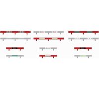 Scalextric Crash Barriers With Stickers