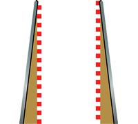 Scalextric Lead in / Lead Out Borders x 2