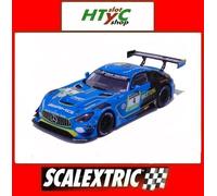 SCALEXTRIC - Vehículo de Carreras Original - Coche Slot - Escala 1:32 (Mercedes AMG GT3 - Blistein)