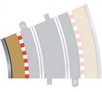 Scalextric Radius 3 Curve Inner Borders 22.5° x 4
