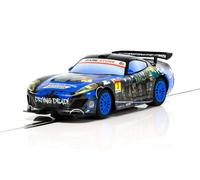 Scalextric Team GT Zombie 1:32 Slot Race Car C3959, Black & Bl (Importación USA)