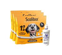 Scalibor 65 cm (3 ud) + Limpiador Fisiológico Auricular 125 ml Barakaldo Vet Shop 65 cm