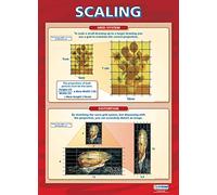 Scaling | Póster de arte | Papel laminado brillante midiendo 850mm x 594mm (A1) | Carteles de clase de arte | Tablas educativas de Daydream Education
