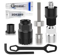 Scalnuvyyh Extractor de bielas para bicicleta y pedalier de bicicleta, extractor de bielas para llaves de 16 mm, juego de herramientas compatibles con (Shimano/ISIS/Octalink)