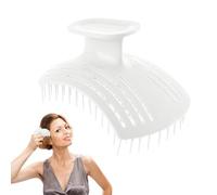 Scalp Brush, Shampoo Scrubber, 4.72in Massage Comb, Gentle Bristles, Ergonomic Grip for Bath Cleaning, Body Care, Family Use, Friend, Lover Relaxation, Shower Routine, Stress Relief