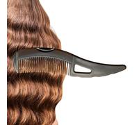 Scalp Comb, Hollow Portable Anti-Static Massage Brush, 21x5x1 cm Care Tool with Soft Bristles, Grooming Accessories with Easy Grip, Household Supply Accessory for Women Men Shampoo Shower Home Travel