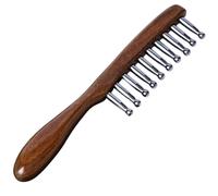 Scalp Comb - Terahertz Rounded Teeth Anti-Static | Gentle Detangling Comb | Scalp Spa Energy Hair Brush For Men Women Long Short Wet Dry Hair Knots Breakage Frizz, Tension Relief