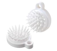 Scalp Exfoliator Brush - Scalp Scrubber for Hair Growth | 2 Pieces Scalp Massager Head Scrubber Massage Comb | Scalp Massage & Scalp Brush | Gentle Bristle Scalp Brush for Men and Women