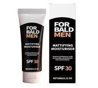 Scalp Hydration Gel - Mattifying Sunscreen for Men | 5.12 Inches, Nourishing Cream Base with Protective Spf, Non Greasy Scalp Moisturizer for Balding, Soothing After Shave Cream, Daily Travel Tube