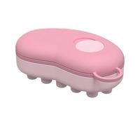 Scalp Masaje Comb, Silicona Ice Compress Cooling Head Massager, 4,92 x 2,91 x 0,94 pulgadas Portable Hair Relaxation Brush, Ergonómico Soothing Tool for Tensión Comfort, Home Spa, Travel Use