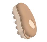 Scalp Masaje Comb, Silicona Ice Compress Cooling Head Massager, 4,92 x 2,91 x 0,94 pulgadas Portable Hair Relaxation Brush, Ergonómico Soothing Tool for Tensión Comfort, Home Spa, Travel Use