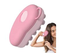 Scalp Masaje Comb, Silicona Ice Compress Cooling Head Massager, Cepillo de relajación de pelo portátil con agarre ergonómico, Soothing Massage Tool for Scalp Stimulation, Home Spa Use