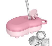 Scalp Masaje Comb, Silicona Ice Cooling Head Massager, 4,92 x 2,91 x 0,94 pulgadas Portátil Relajación Brush, Peso ligero Handheld Masaje Tool for Soothing, Relaxing, Relieving Tensión