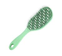 Scalp Massage Brush, Detangling Hairbrush, ABS Bristles Hair Paddle Comb with Lightweight Handle for Gentle Grooming, Travel Use, Home Vacation Hotel Dorm, 9.4x2.8x1.2 Inches