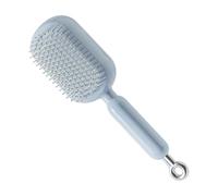Scalp Massage Comb - Air Cushion Retractable Hair Brush with Smooth Cleaning Function for Women, Men, Girls, and Boys for Curly Wet Dry Damaged Hairs, Travel Office School