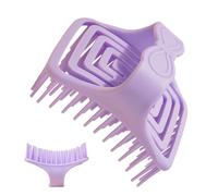Scalp Massager Brush, Gentle Shampoo Comb, Hair Cleaning Tool with Soft Bristles, Body Scrubber for Relaxing Shower, Bath Accessories, Scalp Massage Brush for Daily Hair Care Family Spa Home
