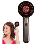 Scalp Massager - Electric Hair Oil Applicator, Vibrating Grooming Brush,Blue Red Light Device | Triple Speed Settings, Nourishing Growth Boost Healthy Shine Women Men Beauty Household Implementations