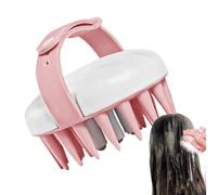 Scalp Massager Shampoo Brush, Hair Scalp Scrubber, Portable Silicone Head Massager, Soft Bristles For Gentle Cleansing, Ideal For Men And Women In Shower Or Travel