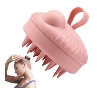 Scalp Massager Shampoo Brush, Silicona Hair Scalp Scrubber, Refillable Shower Hair Wet Dry Scalp Brush with Soft Bristles for Women, Gentle Scalp Massage for Hair Care and Relaxation