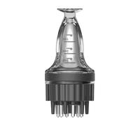 Scalp Oil Applicator - 3.07inch Precise Scalp Applicator | ABS Liquid Dispenser Bottle - Targeted Hair Oil Massage Tool for Accurate Scalps Tŕeatment and Healthy Root Care