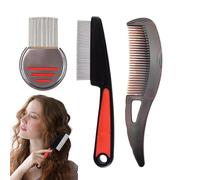scalp scrubber, portátil scalp brush, Sturdy ergonomic lice comb, deep cleansing And massage tool, dandruffs remover, hair care exfoliatings brush,stainless steel