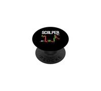 Scalper Compra y Venta Trading Scalping Diseño PopSockets PopGrip Adhesivo