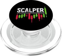 Scalper - Crypto Scalping Trading Amantes Traders Angustiados PopSockets PopGrip para MagSafe