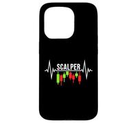 Scalper Heartbeat: línea de pulso para el comercio de criptomonedas Carcasa para iPhone 15 Pro