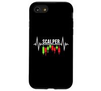 Scalper Heartbeat: línea de pulso para el comercio de criptomonedas Carcasa para iPhone SE (2020) / 7 / 8
