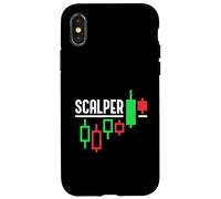 Scalper para entusiastas del Trading Carcasa para iPhone X/XS