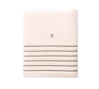 Scalpers Toalla de baño Beige a Rayas Verdes 90x150cm 100% Algodón 470GSM Home