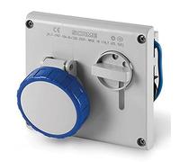 Scame omnia - Toma corriente empotrar ip67 serie omnia 2 polos+t16a 220v