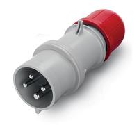 Scame optima - Clavija aérea 3 polos+tierra ip44 16a 380-415v corriente alterna