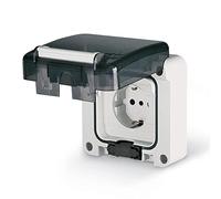 Scame protecta - Base empotrar p30 ip66 m95 16a 250v corriente alterna