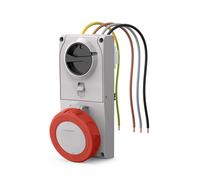 Scame Proxima 3P+E 32A toma con enclavamiento rojo - 408.3286