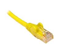 Scan amarillo moldeado Snagless Cat 5e, de 10 m