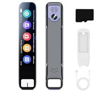 Scan Sense Pen, ScanSense AI Smart Pen, Instant Answers for Math History & More | Offline Translation, Translator Scanner Pens (Black)